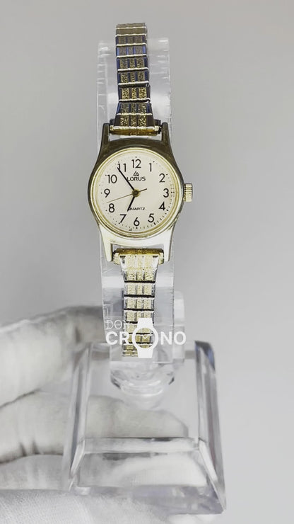 Lorus by SEIKO Y481-0570 Pulsera Texturada Año 1988
