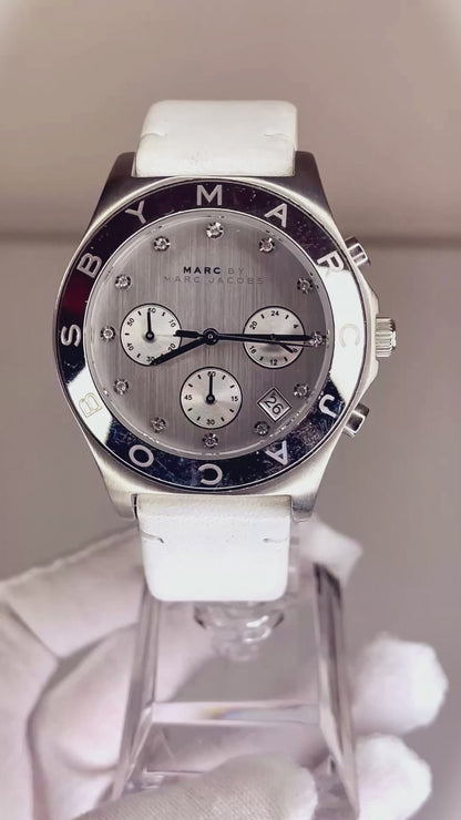 Reloj Marc by Marc Jacobs Blade Chronograph Mujer 2012 Oversized | 40 mm
