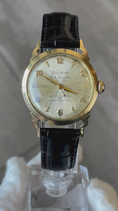 Bulova Automático Hombre 23 Joyas Vintage Año 1955 Escaso 33mm