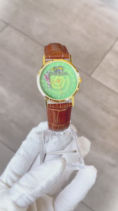 Reloj Disneyland Roger Rabbit Limited Edition 90s Segundero Disco ÚNICO