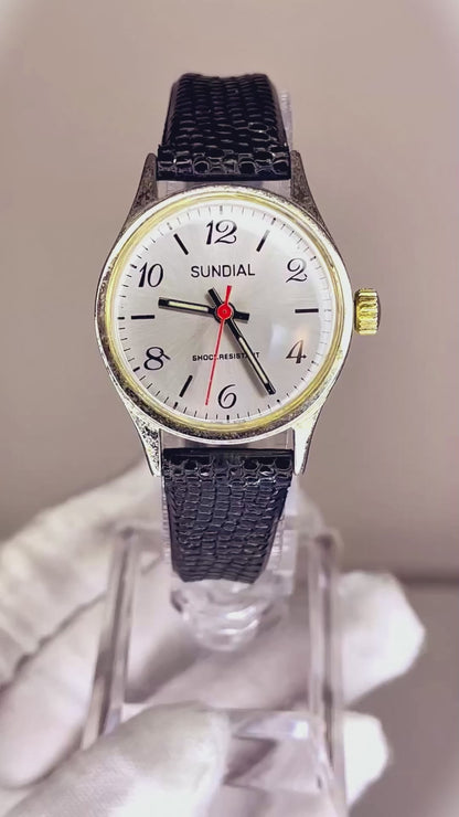 Reloj SUNDIAL Mujer A Cuerda Año 1973 Remex Hong Kong