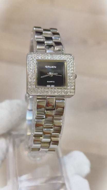 Reloj Gruen Mujer GR7337 Cristales Años 2000 escaso