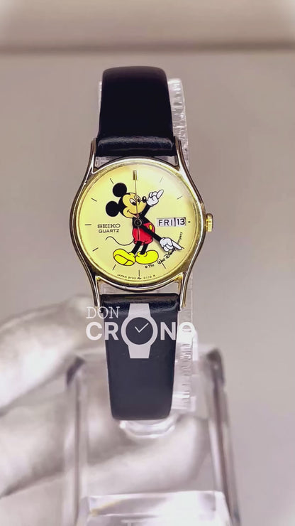 Reloj de Mujer SEIKO Disney Mickey Mouse Elab. en julio de 1989 Cultura POP