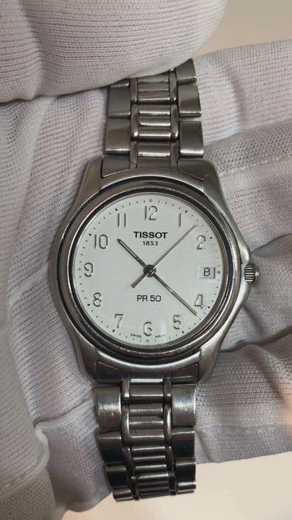 Reloj Tissot Hombre Años90s Vintage Cristal Zafiro Antirayas