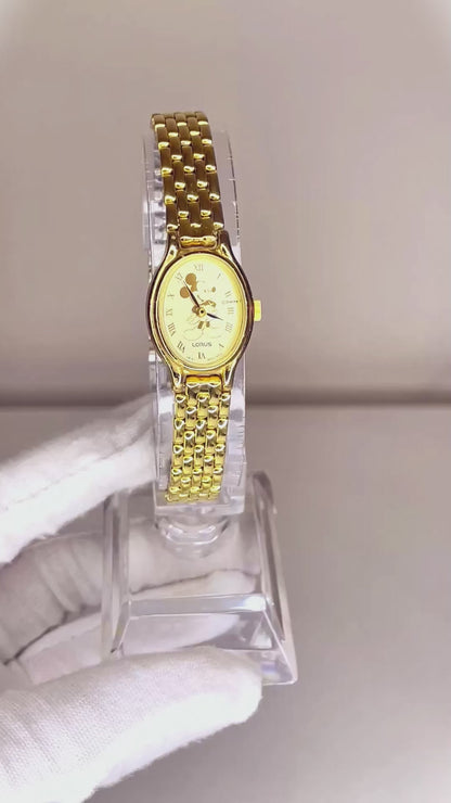 Reloj Joya Lorus by SEIKO Disney Mickey Mouse Año 1992 | 34 Años