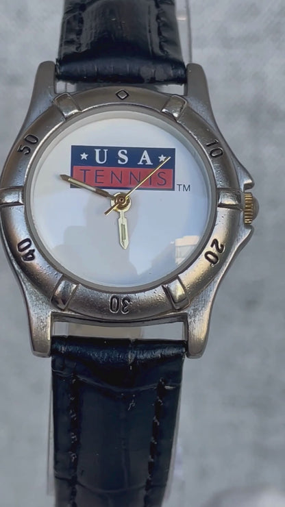 Reloj Usa Tennis Mujer Vintage Años 90s Movimiento Japonés