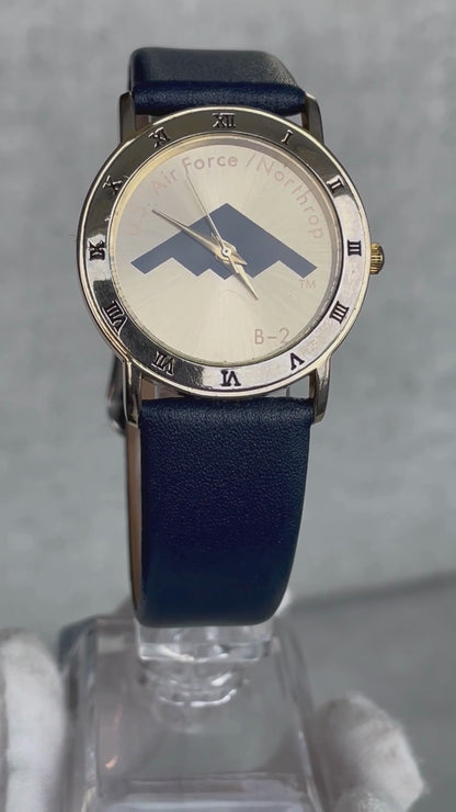 Reloj U.S. Air Force B-2 Hombre Años90s Quartz Aviación Raro
