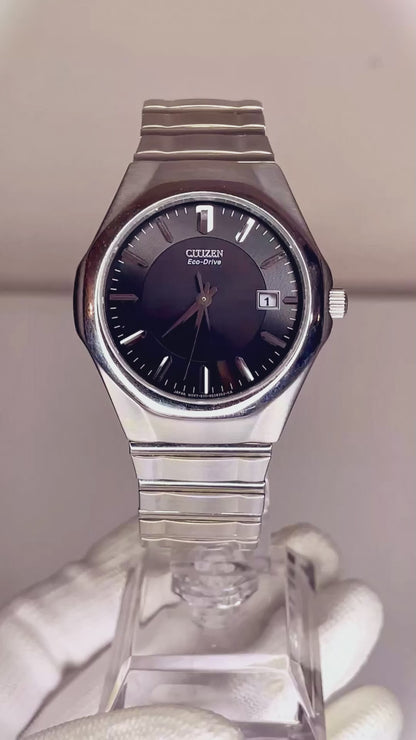 Citizen Eco-Drive E111 Caja Integrada SOLAR Año 2008 Muñeca grande