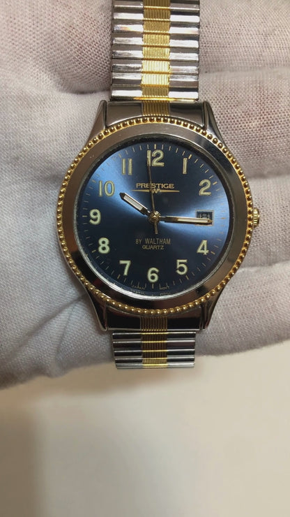 Reloj Prestige By Waltham Máquina Japonesa 80´s Con Caja Original