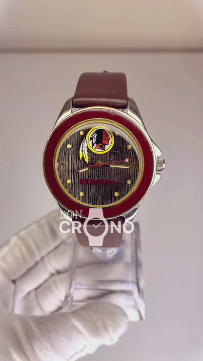 Fossil Team Washington Redskins EDICIÓN LIMITADA  Año1993 Históricos PIELES ROJAS