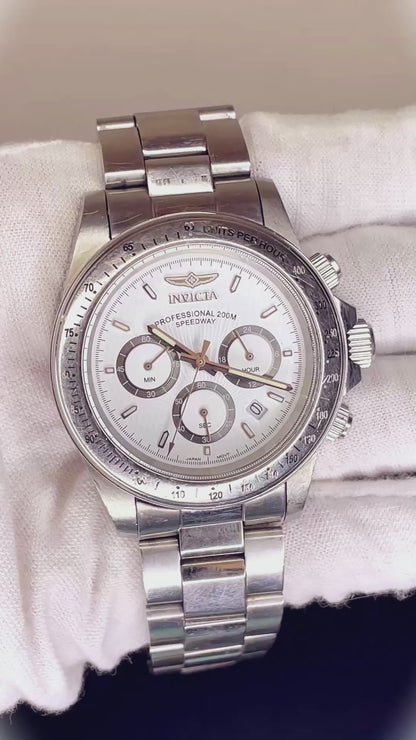 Reloj Invicta Speedway Daytona Style Hombre Año 2005 Cronógrafo