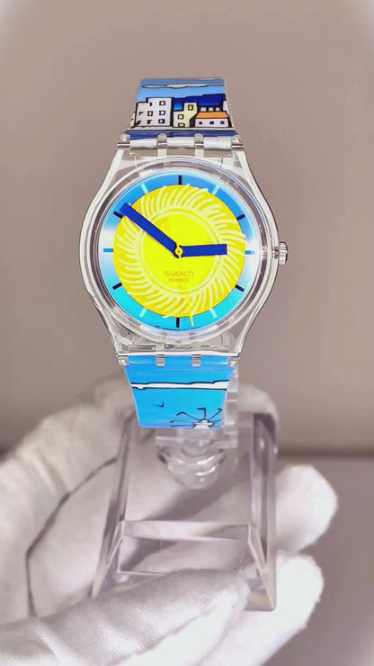 Reloj Swatch Kalimera Athens 2004 Olímpico Suizo ESCASO