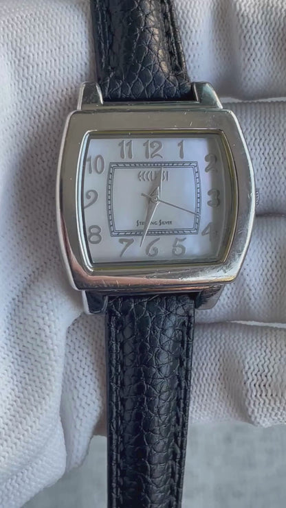 Reloj Ecclissi Mujer Plata 925 Dial Madreperla Año 2001 Único