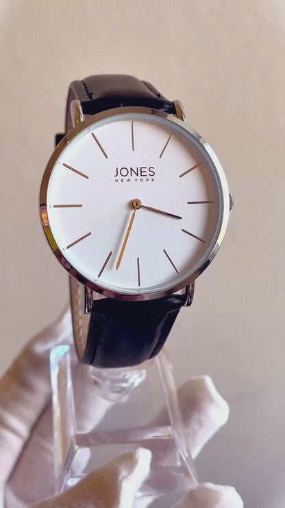 Reloj Jones New York Hombre Minimalista Full Set 43MM DIAL GRANDE Año 2015