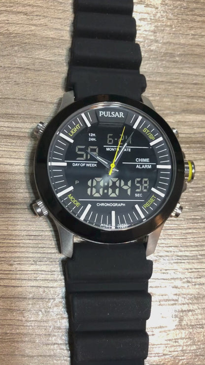 Pulsar By Seiko Análogo-digital Sport Chronograph Raro Año 2009