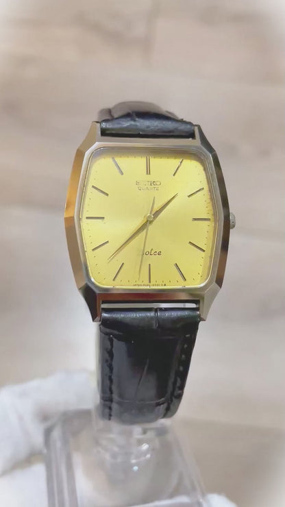 Reloj Seiko Dolce Hombre Vintage 1982 Coleccionable Escaso Pátina