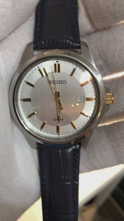 Reloj Seiko Caja Xl 44mm Hombre Año 2007 Imponente Único.