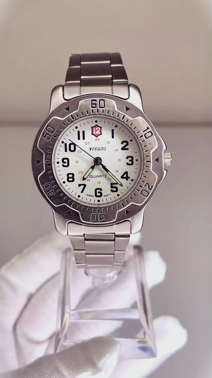 Reloj Titan Deportivo 1996 Hombre / TATA GROUP INDIA / Japan Movt ESCASO