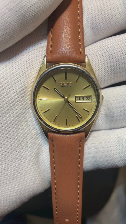 Reloj Seiko Hombre Vintage Año 1993 Con Fecha