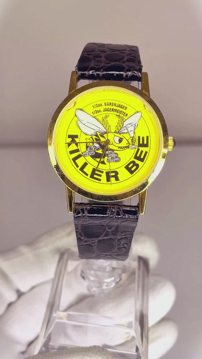 Reloj Killer Bee Máquina Japonesa SII Año 1992 Alemania Jägermeister ÚNICO