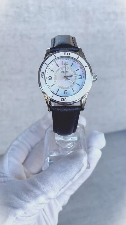 Reloj Relic by FOSSIL Mujer Madreperla Años 2010 Bisel Blanco 