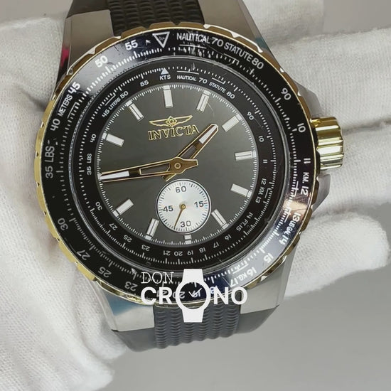 Reloj Invicta Aviator 49294 Años 2020´s con escala de conversiones / Grande 50mm