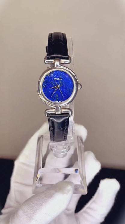 Reloj Fossil World Mujer 1998 Esfera Azul Espacial primeras colecciones