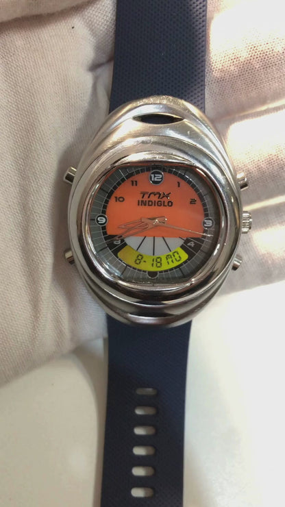 Reloj Timex Tmx Indiglo 2008 De Culto Híbrido Experimental