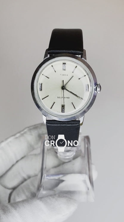 Timex Hombre Viscount Self-Wind Automático Hecho en 1970 MUY ESCASO