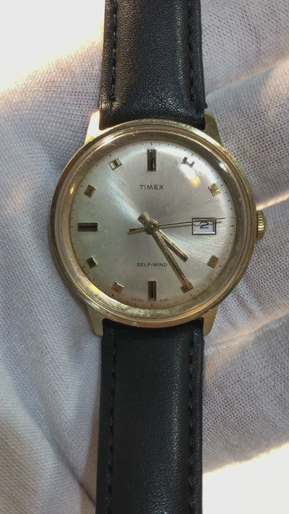Reloj Timex Self-wind Automático Año 1971 Vintage Hombre