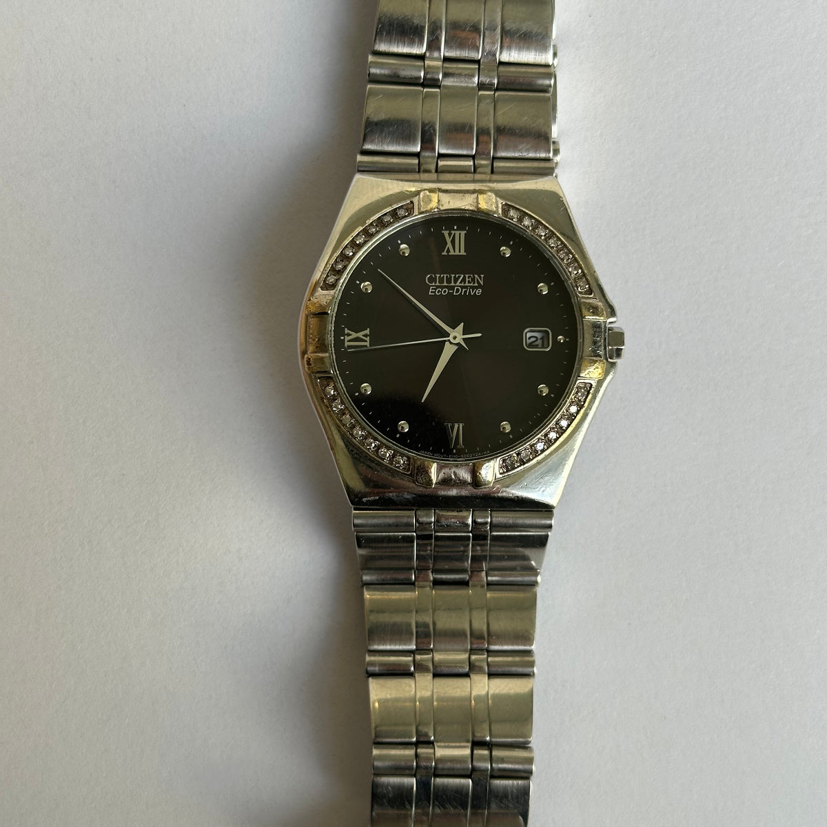 Citizen Hombre Elektra Eco-Drive con 28 Diamantes Naturales Sept. de 2005 — IMG_2566.jpeg