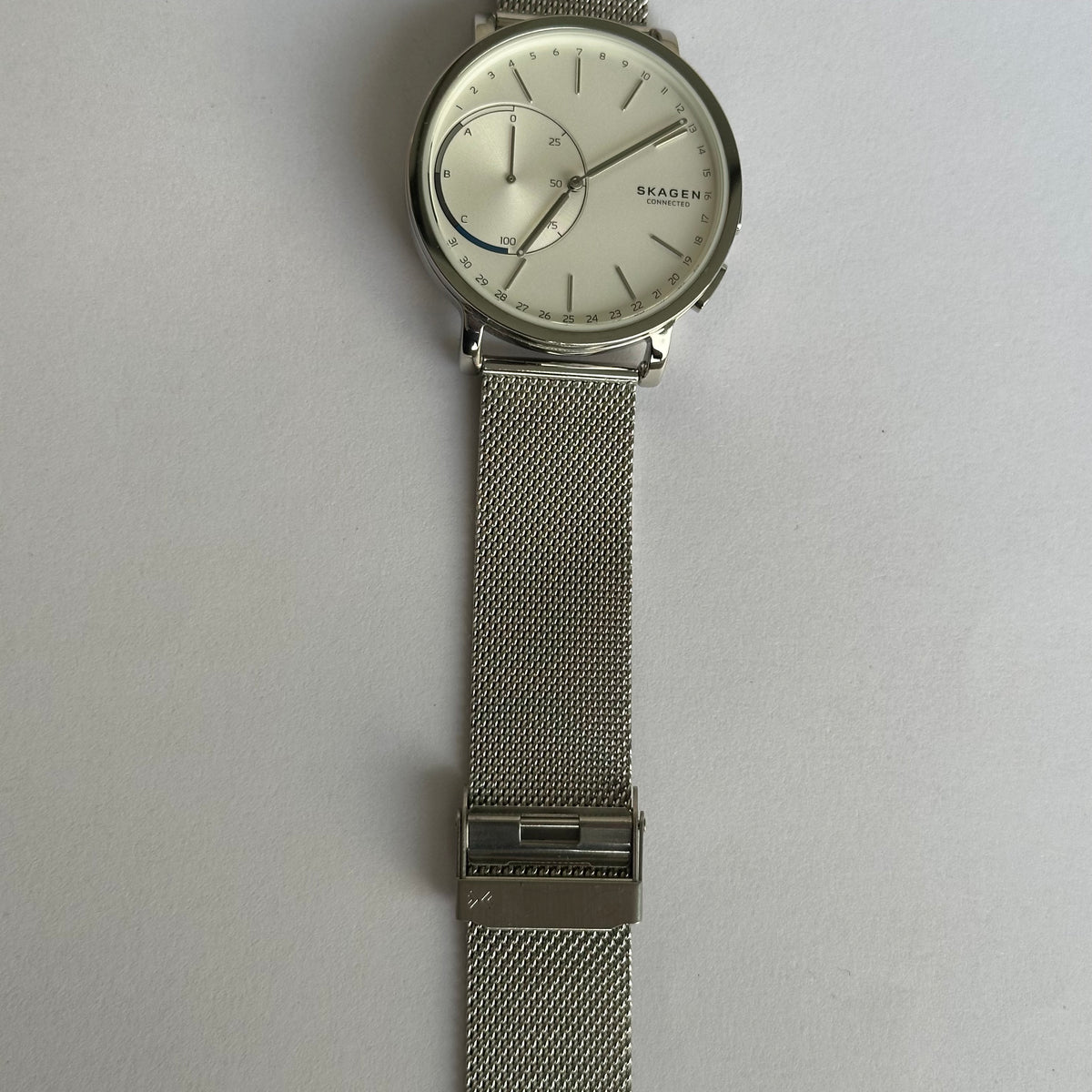 Skagen Hombre Hagen Connected SKT1100 Híbrido Malla Milanesa Año 2017 — IMG_2662.jpeg