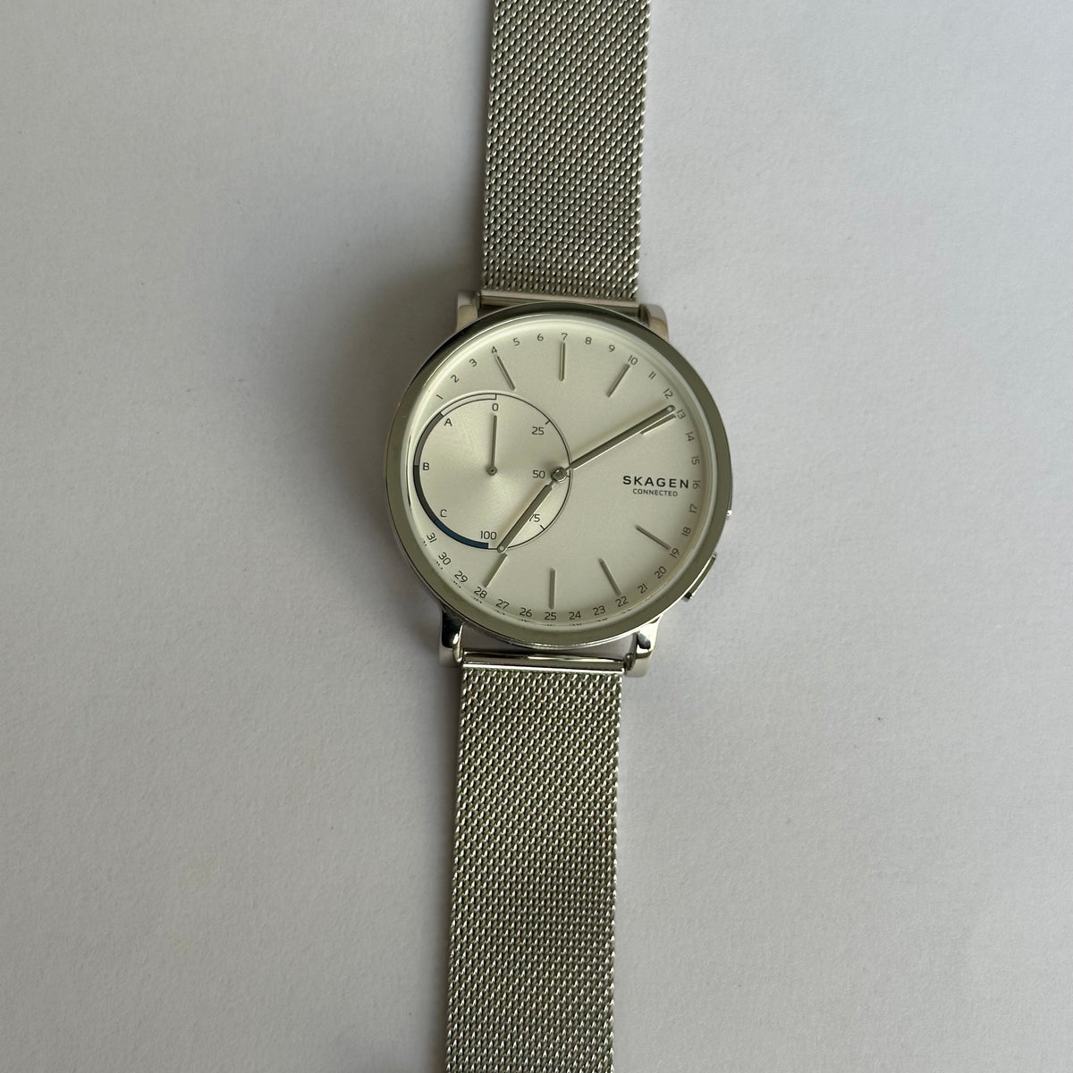 Skagen Hombre Hagen Connected SKT1100 Híbrido Malla Milanesa Año 2017 — IMG_2659.jpeg