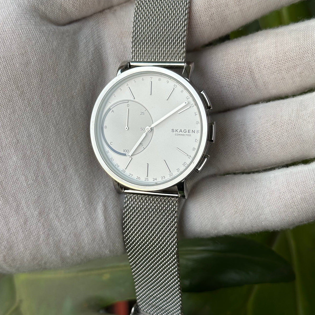 Skagen Hombre Hagen Connected SKT1100 Híbrido Malla Milanesa Año 2017 — IMG_2658.jpeg