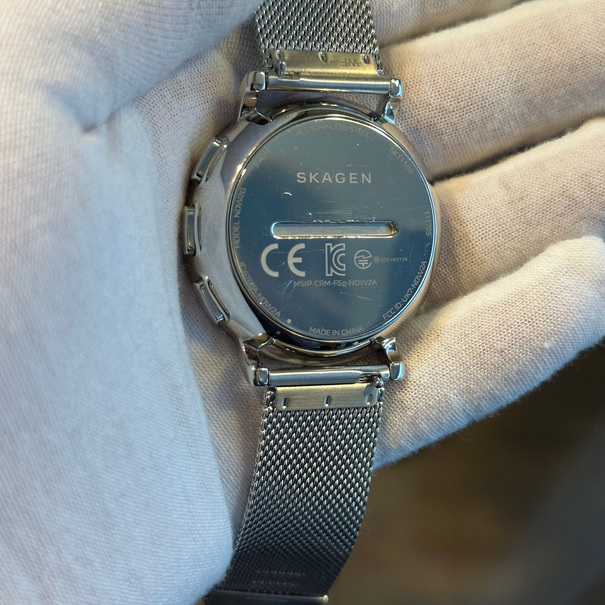 Skagen Hombre Hagen Connected SKT1100 Híbrido Malla Milanesa Año 2017 — IMG_2669.jpeg