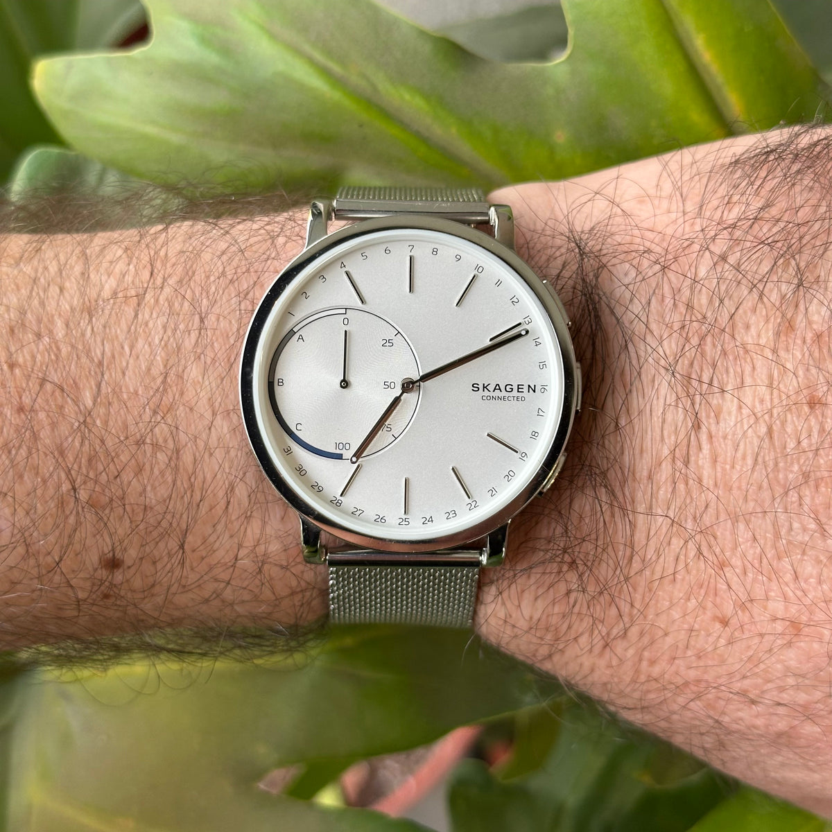 Skagen Hombre Hagen Connected SKT1100 Híbrido Malla Milanesa Año 2017 — IMG_2676.jpeg
