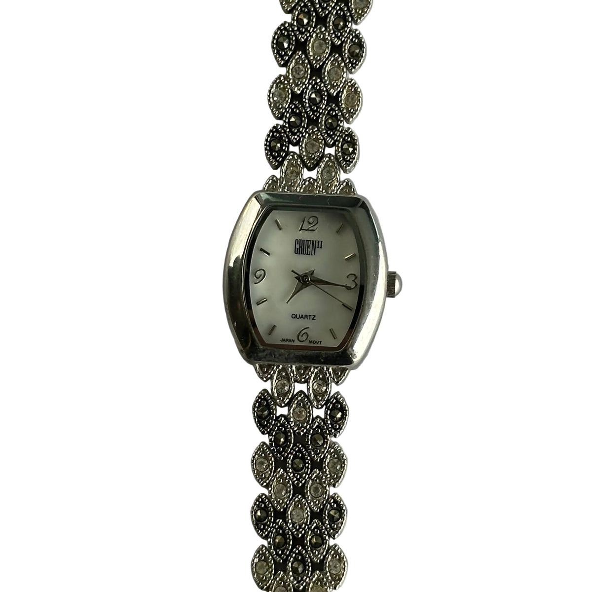 Gruen Mujer II con pulsera a juego y diseño de hojas Año 2000 — IMG_2643.jpeg