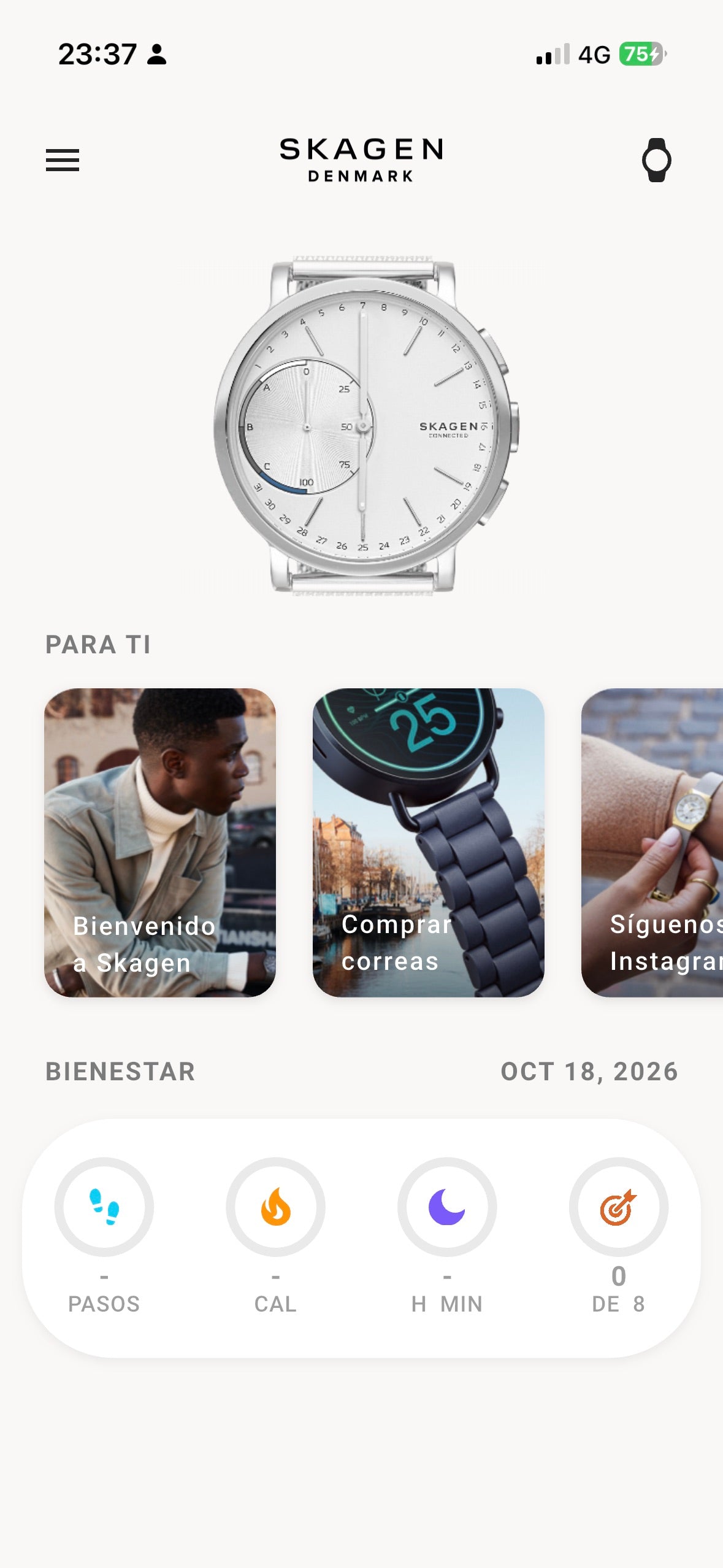 Skagen Hombre Hagen Connected SKT1100 Híbrido Malla Milanesa Año 2017 — IMG_2536.jpeg