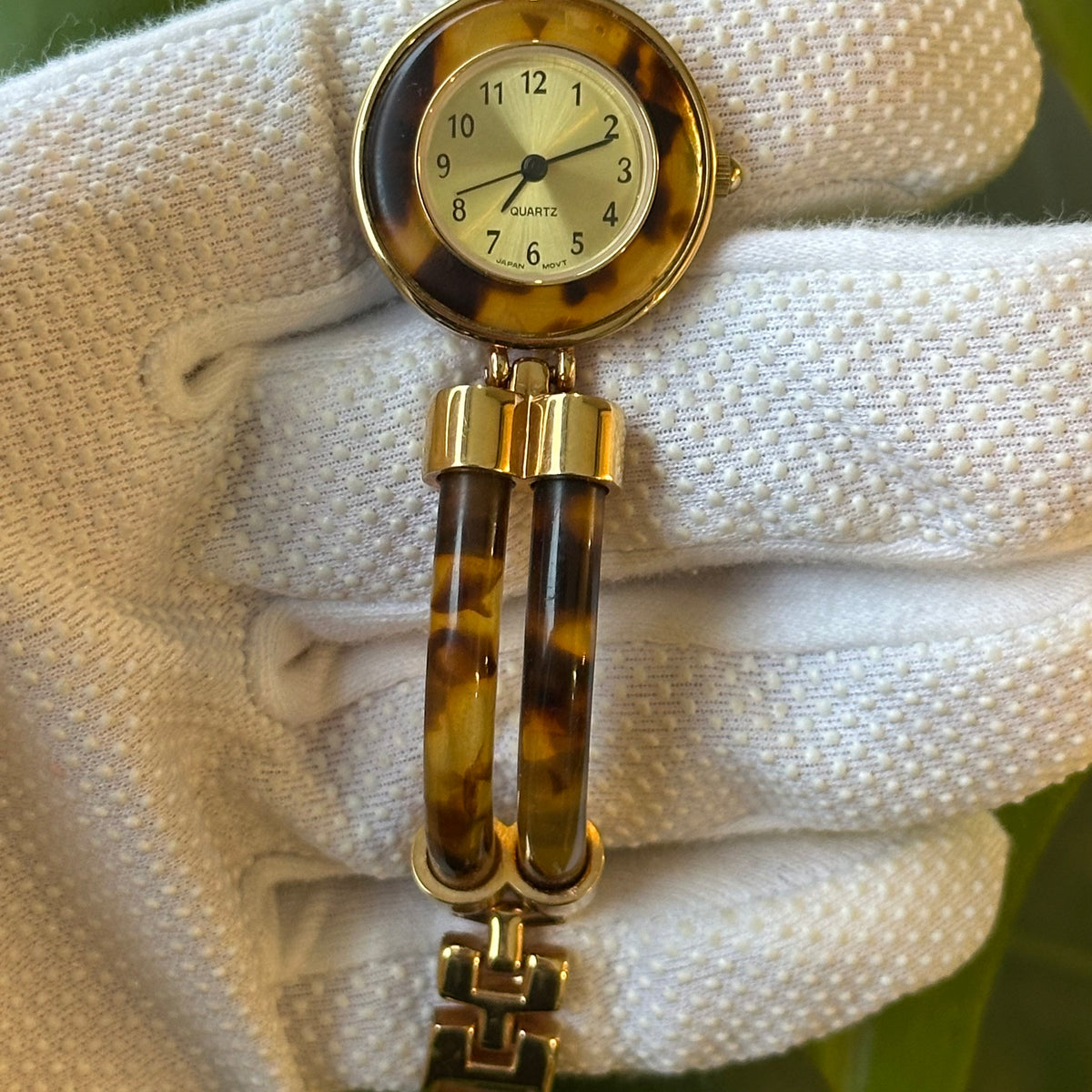Reloj Joya Avon Dorado con Efecto Carey Año 1994 New Old Stock Impecable ESCASO — IMG_9875.jpeg