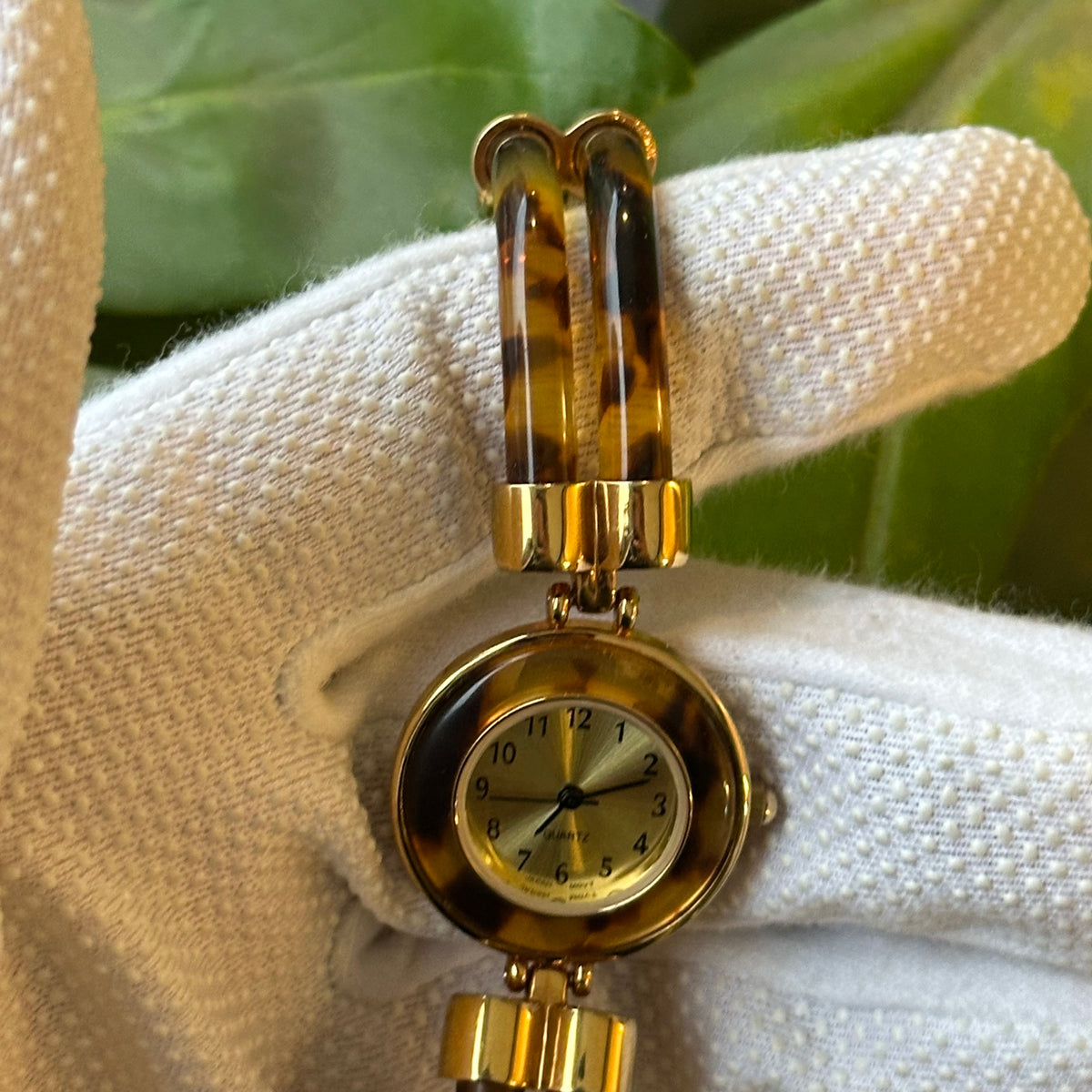 Reloj Joya Avon Dorado con Efecto Carey Año 1994 New Old Stock Impecable ESCASO — IMG_9876.jpeg