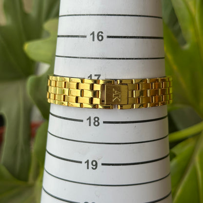 Anne Klein Mujer Diamond Madreperla Dorado Swiss Parts Año 1999