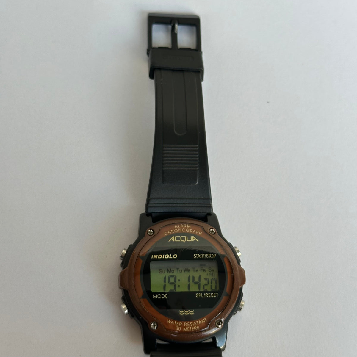 Acqua by Timex Hombre Indiglo Café Septiembre de 1998