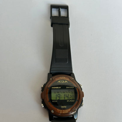 Acqua by Timex Hombre Indiglo Café Septiembre de 1998