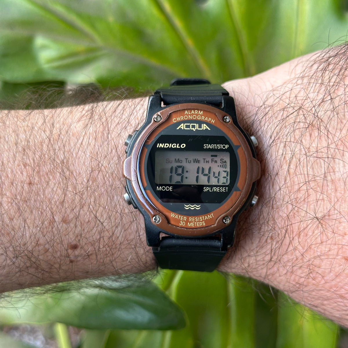 Acqua by Timex Hombre Indiglo Café Septiembre de 1998
