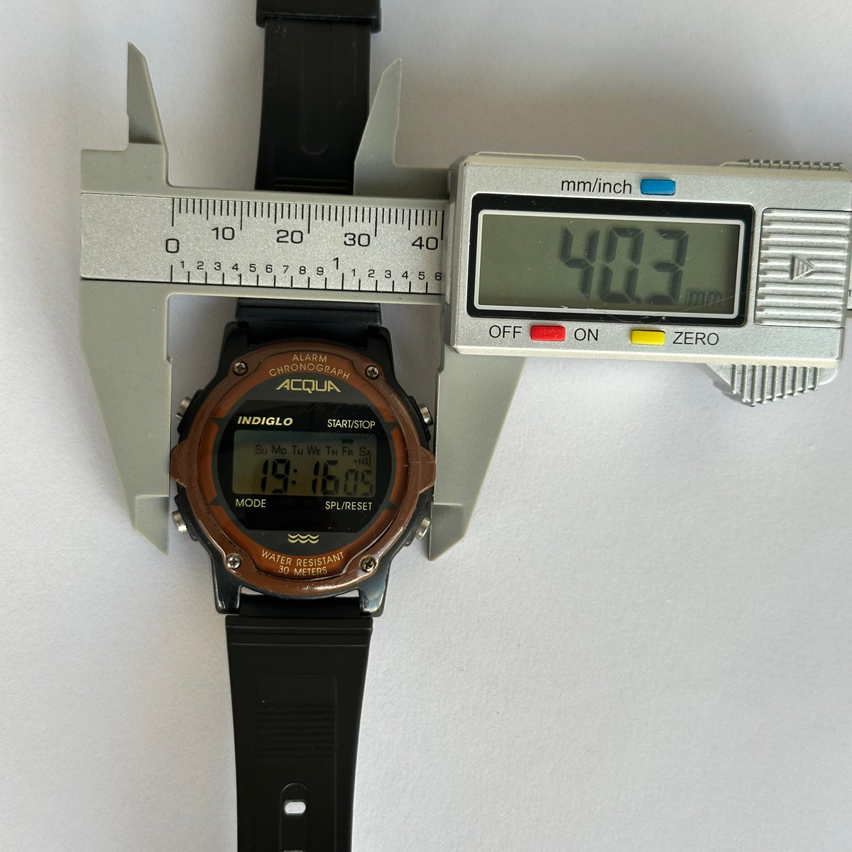 Acqua by Timex Hombre Indiglo Café Septiembre de 1998