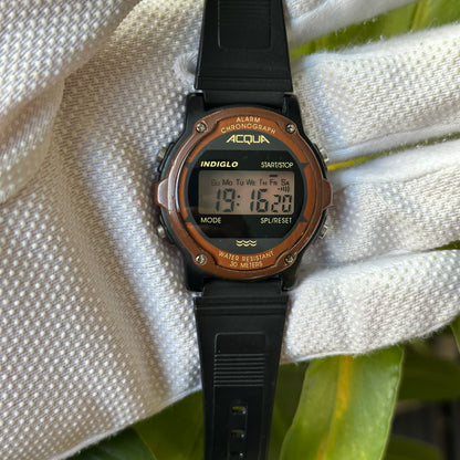 Acqua by Timex Hombre Indiglo Café Septiembre de 1998