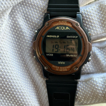 Acqua by Timex Hombre Indiglo Café Septiembre de 1998