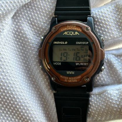 Acqua by Timex Hombre Indiglo Café Septiembre de 1998