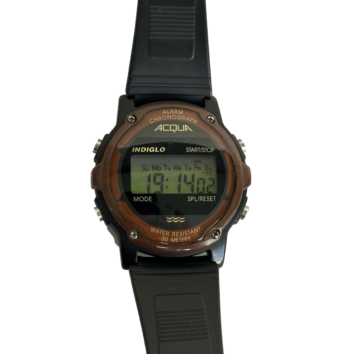 Acqua by Timex Hombre Indiglo Café Septiembre de 1998