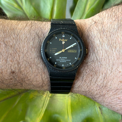 Pulsar by SEIKO Hombre Y960-601H Analógico-Digital con Alarma Diciembre de1983 — fotografía adicional 5